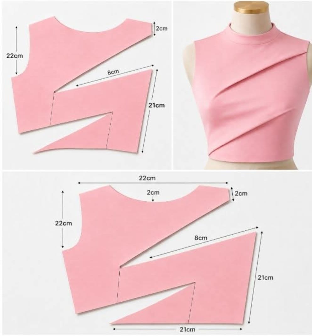 Origami Pleat Collar