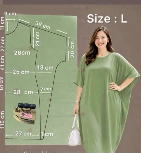 Kimono Sleeve Kaftan