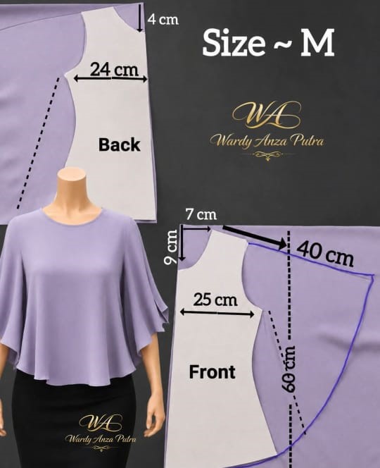 Shirred Neck Blouse